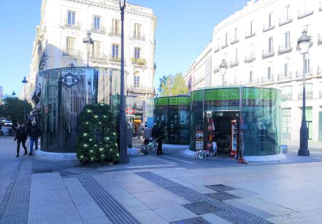 Lift at Puerta del Sol